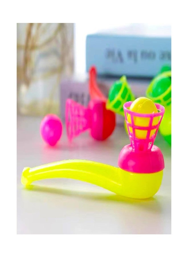 ROSEFAIR Floating Ball Blow Pipe Set, Party Game Balance Toy with 2 Balls, Magic Blowing Game for Kids and Adults - Multicolor - Image 5